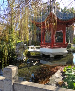 Japanese garden in Parc Borély